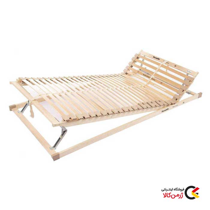 زیر تشک آلمانی دانلوپیلو با تحمل کمتر از 150 کیلو گرم چوبی