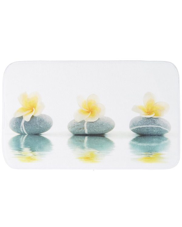 پادری حمام Stones with Flower