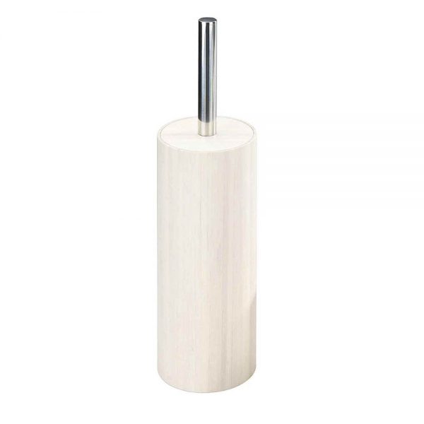فرچه دستشویی چوبی با دسته استیل مدل Bamboo برند خارجی ونکو