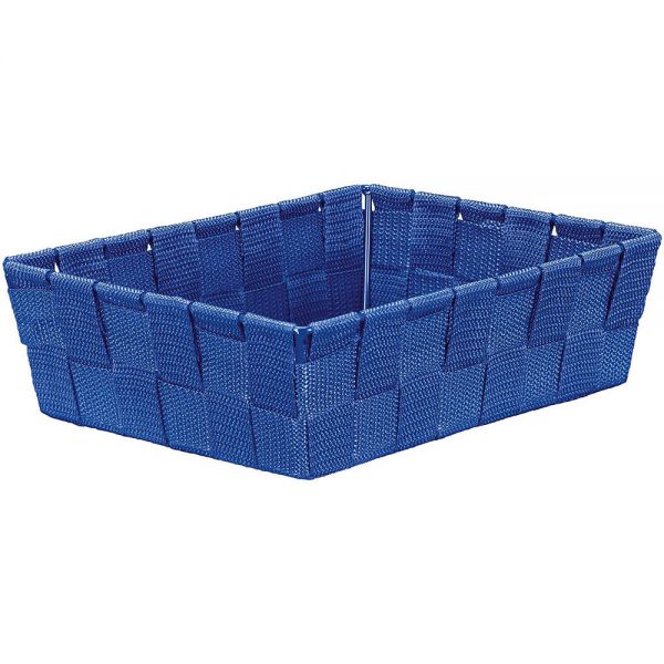 سبد ارگانایزر آبی مدل chico blue طرح حصیری آلمانی