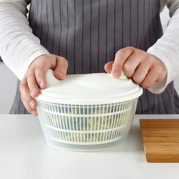 سبزی خشک کن دستی سفید برند ایکیا