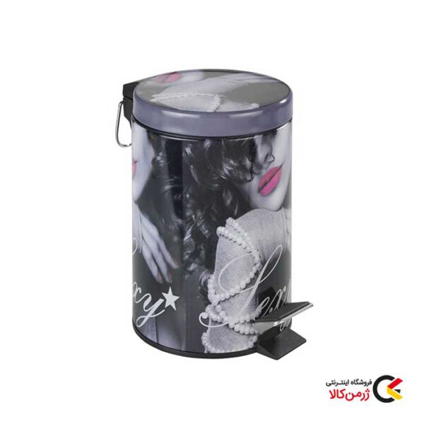 سطل_زباله_پدالی_استیل_