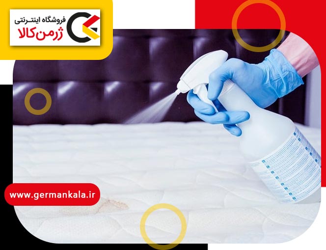 تمیز کردن تشک تخت