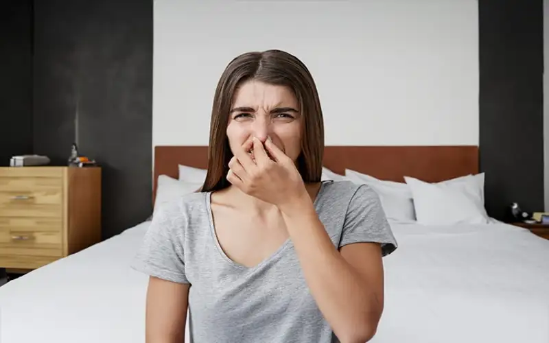 از بین بردن بوی بد تشک