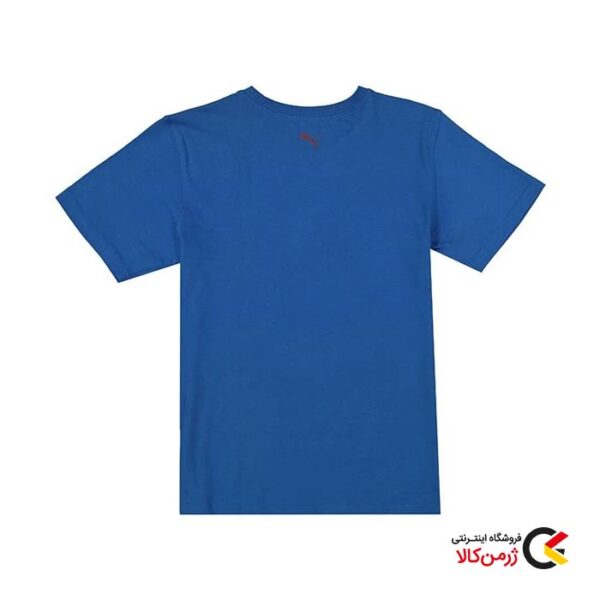 تیشرت آبی پسرانه پوما سایز L - Image 2