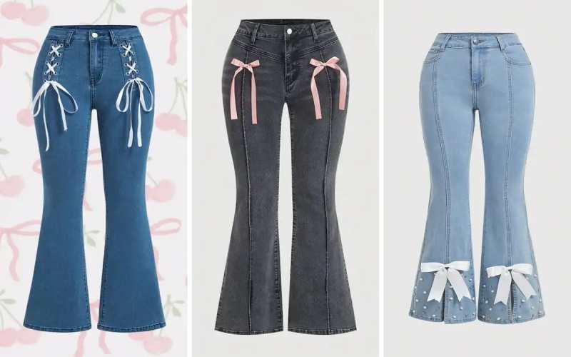 شلوارهای دمپا گشاد (Flared Pants)