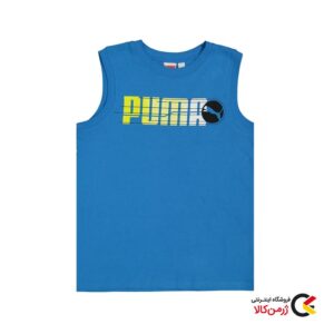 تاپ بچگانه پوما سایز 6 سال آبی